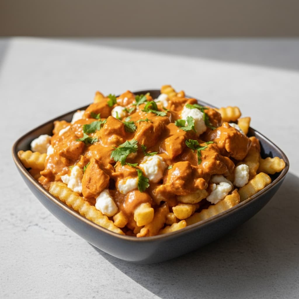 Butter Chicken Poutine