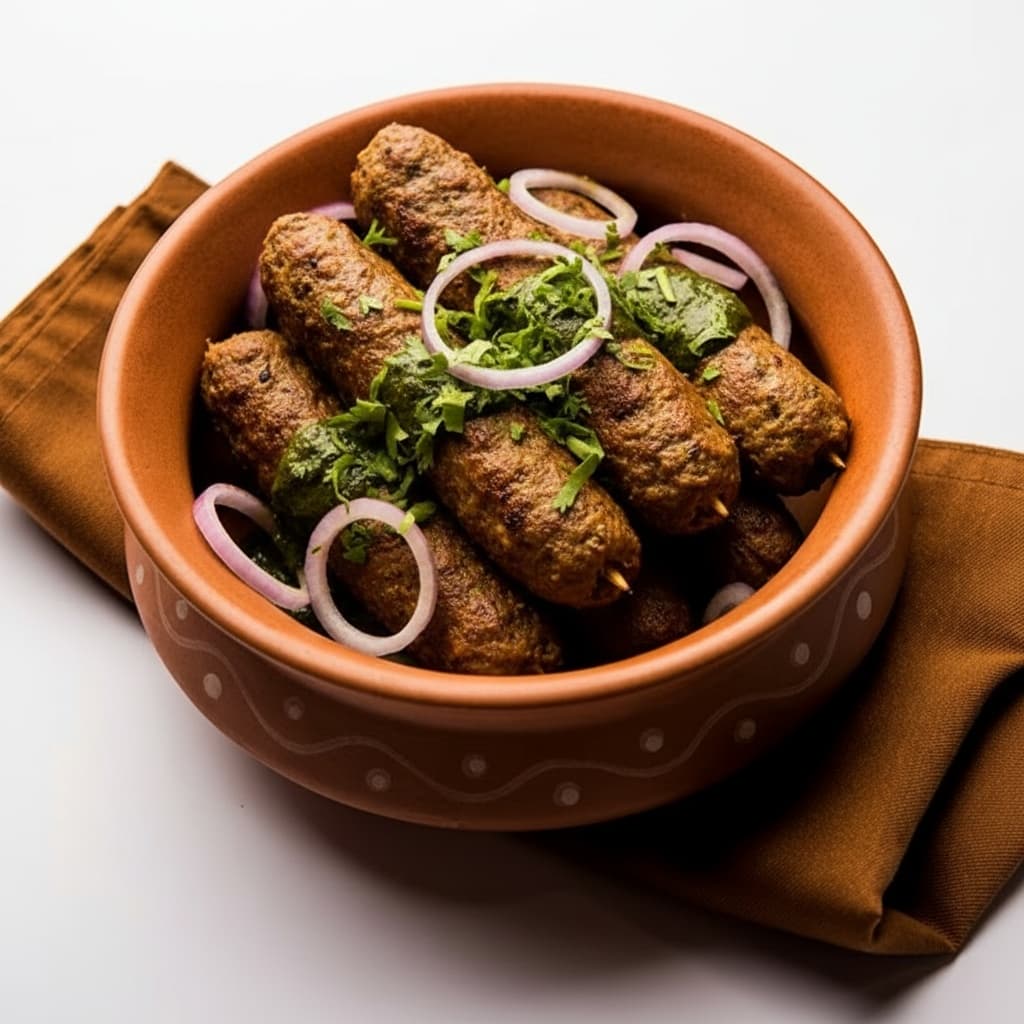 Lamb Seekh Kebab (5)