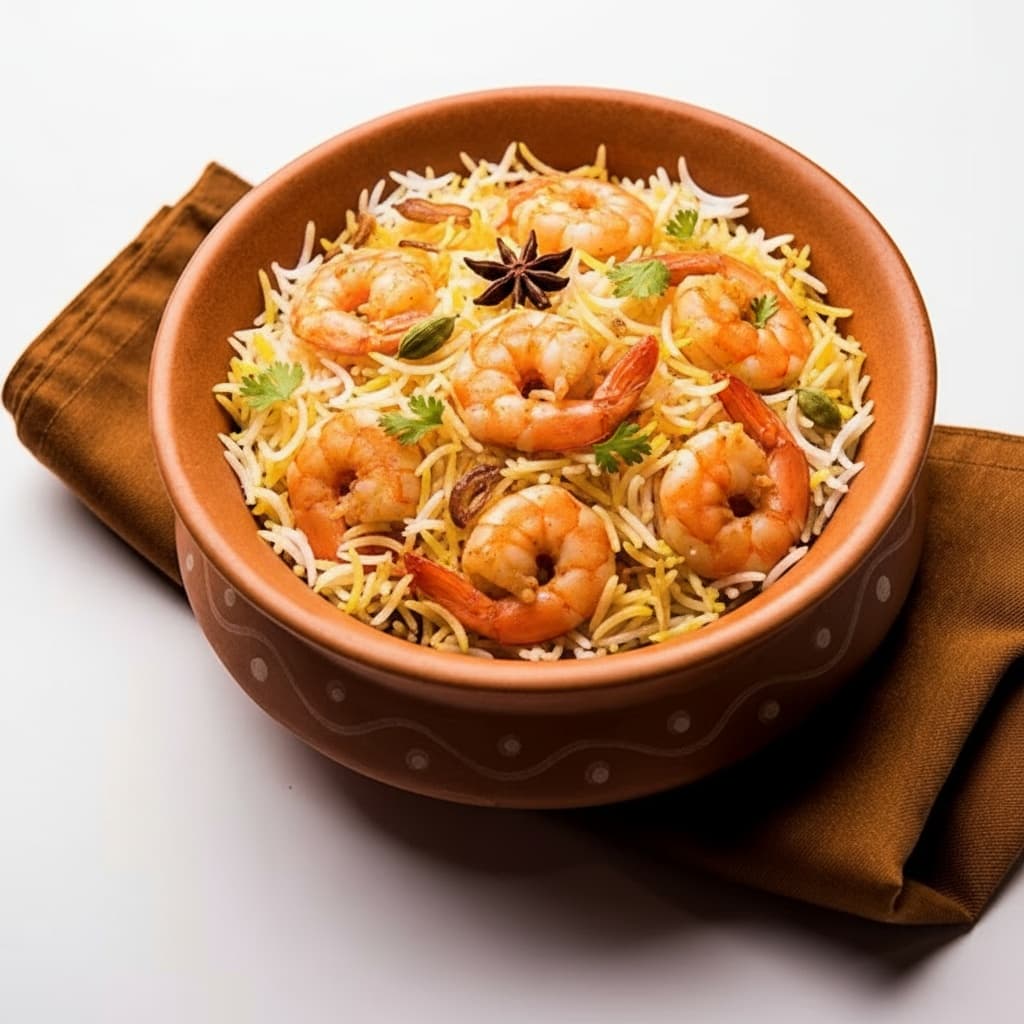 Shrimp Biryani